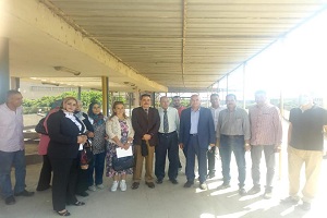 زيارة رئيس الحي لجمعية الخدمات الإجتماعية