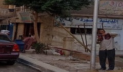 تركيب مفتاح كونتاكتور بكشك الانارة بشارع مصطفى النحاس