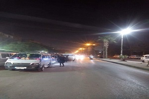 تركيب كشافات إنارة في حملة مكبرة بـ حي التبين
