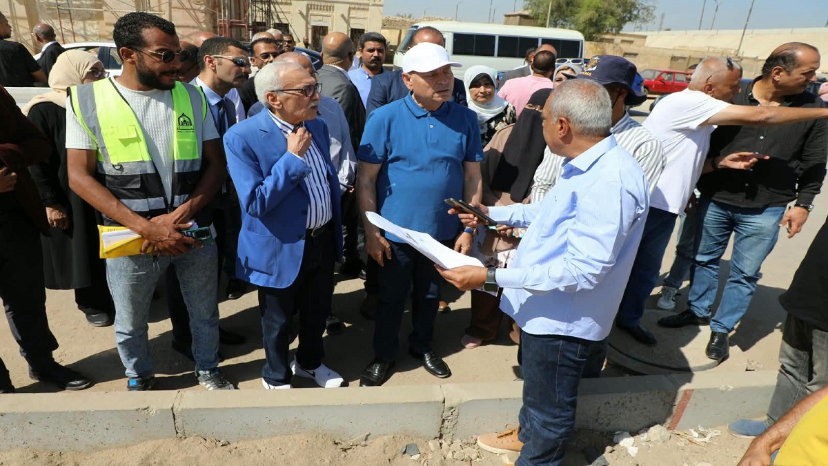 محافظ القاهرة يتفقد تطوير الإمام الشافعي والسيدة عائشة ومجرى العيون