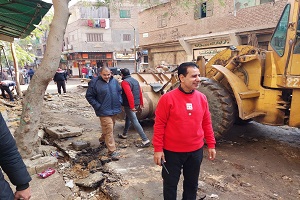 رفع كفاءة شوارع الحي والاهتمام بالطرق 