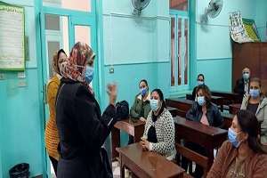 حملة بمدارس الحي للتوعية ضد فيروس كورونا