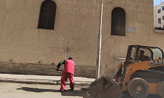 متابعة الاعمال اليومية بنطاق الحي 