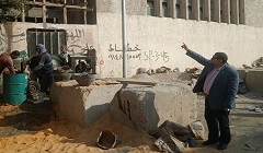حملة لرفع الاشغالات بشارعي الشركات والخليفة الظافر