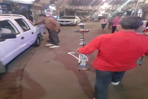 حملة مسائية على المقاهى بنطاق  الحي