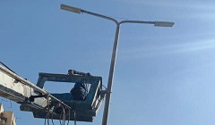 تركيب كشافات ليد امتداد مكرم عبيد