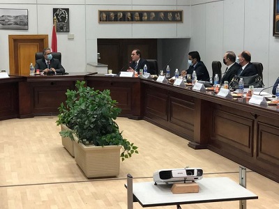 اجتماع لجنة الخبراء لمناقشة نتائج عملية طرح تقديم وتشغيل الخدمات بالمتحف المصري الكبير