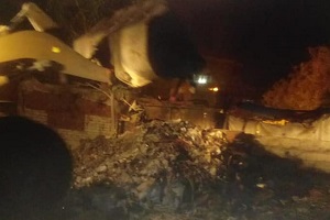 رفع مخلفات القمامة والرتش بمنطقة القاهرة