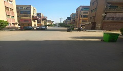متابعة اعمال النظافة بنطاق الحى