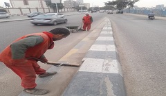 رفع كفاءة منظومة النظافه في كافة أحياء العاصمة 