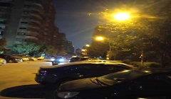 تركيب كشافات ليد بشارع تحسين فرغلى