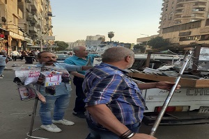 متابعة الاعمال اليومية بالحي 