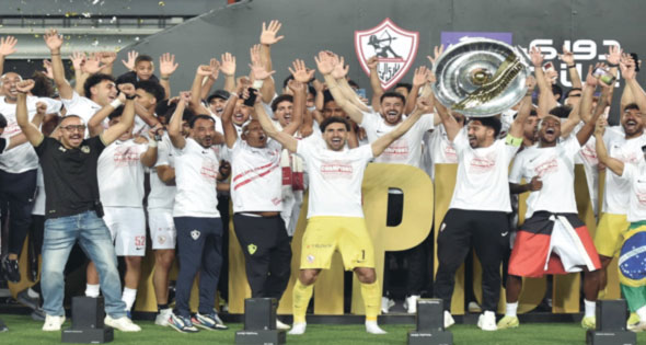 «الفارس الأبيض» يهزم «سيراميكا» ويحرز لقب الدورى