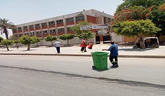 رفع كفاءة مستوى النظافة بشوارع وميادين الحي
