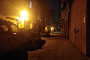 حملة إنارة بشوارع الحي