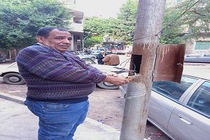 رفع كفاءة الإنارة بمناطق الحي