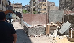 حملات للتصدي للبناء المخالف بحارة السرجاني