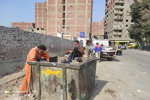 تكثيف الحملات اليومية لرفع كفاءة نظافة ، الإشغالات