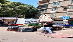حملات مكبرة لرفع اشغالات الحي
