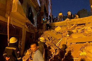 Cairo Governor: emergency aid to residents of Bab El-Shaaria collapsed building 