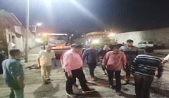 متابعة الاعمال اليومية بالحي 