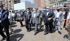 Local Development Min., Cairo Gov. inspect public transport terminals 