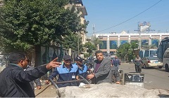 رفع الإشغالات من شارع قطب الدين موسى