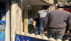 ايقاف اعمال تحويل شقة سكنية الى محلات تجارية بالحى السادس  