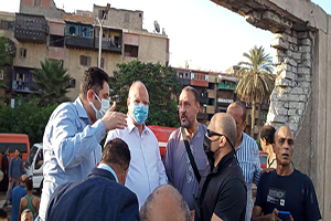 جولة تفقدية لمحافظ القاهرة لمتابعة أعمال تسكين المواطنين المنقولين من المناطق العشوائية