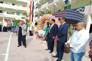 تفقد رئيس حي شرق لانتظام العملية التعليمية ببعض مدارس 