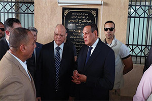Local Development min., Cairo gov. inaugurate waste transfer station