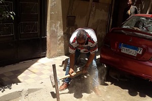 حملة لرفع الاشغالات بحي عين شمس
