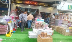 حملة لرفع الإشغالات بنطاق الحي 