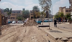 رفع كفاءة الشوارع بنطاق الحى