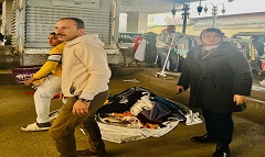 حملة لرفع الإشغالات بقيادة رئيسة الحي