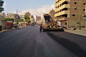 رصف مدخل شارع المطراوى بالحي