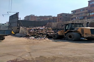 نظافة مطلع منشأة ناصر ومنطقة التكاسي