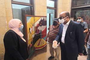 تفقد نائب المحافظ لمشروع مسار العائلة المقدسة بنطاق حي مصر القديمة