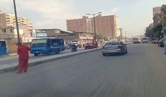 متابعة اعمال النظافة بنطاق الحي