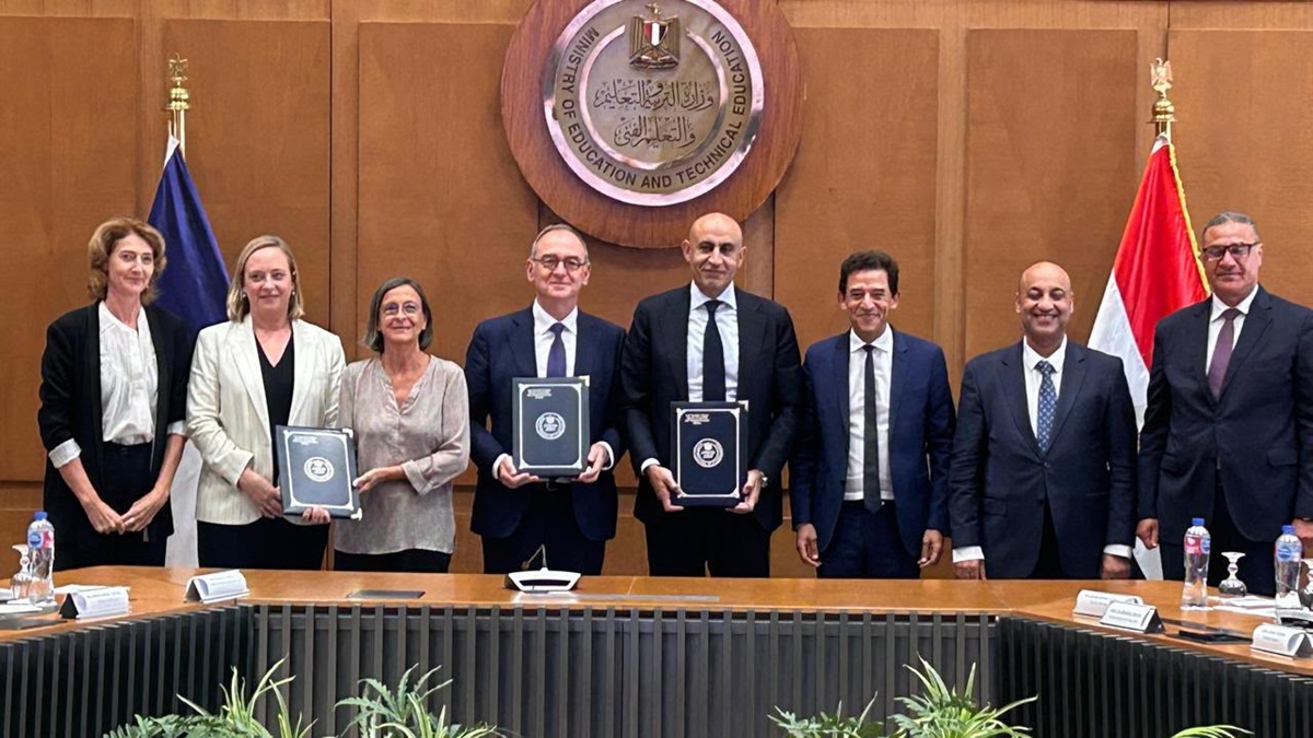 وزير التعليم يوقع بروتوكول تعاون لإنشاء مدرسة للتكنولوجيا التطبيقية