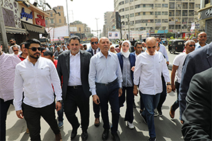 Cairo Governor conducts inspection tour of Rod Al-Farag Street