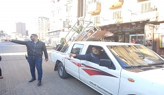 حملة اشغالات مسائية لرفع جميع الاشغالات بنطاق الحى