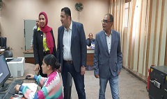 زيارة المركز التكنولوجى لخدمة المواطنين 