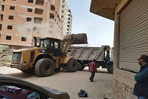 حي المرج يتابع حملات النظافة