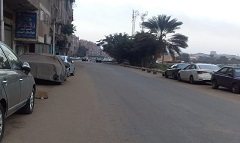 متابعة اعمال  منظومة النظافة بنطاق الحى
