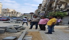 متابعة الاعمال اليومية بنطاق الحي 