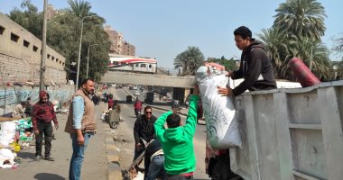 حملة ميدانية تعيد الانضباط بشارع الجزار من شارع الكردي