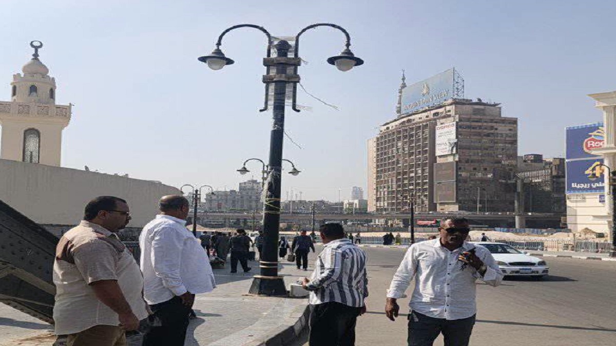 متابعة تطوير كوبرى الليمون بنطاق الحي 