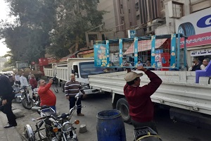 حملة مكبرة لرفع الإشغالات بالحي