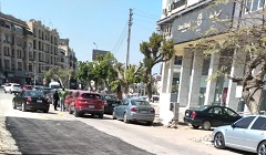 اعمال ترميمات اسفلت ببعض الشوارع بالحي
